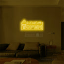 Icecream Open Neon LED Light Sign