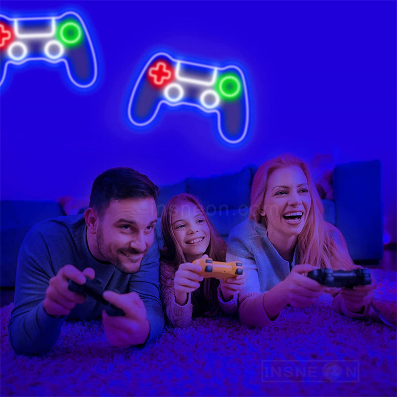 Game Controller Neon Sign