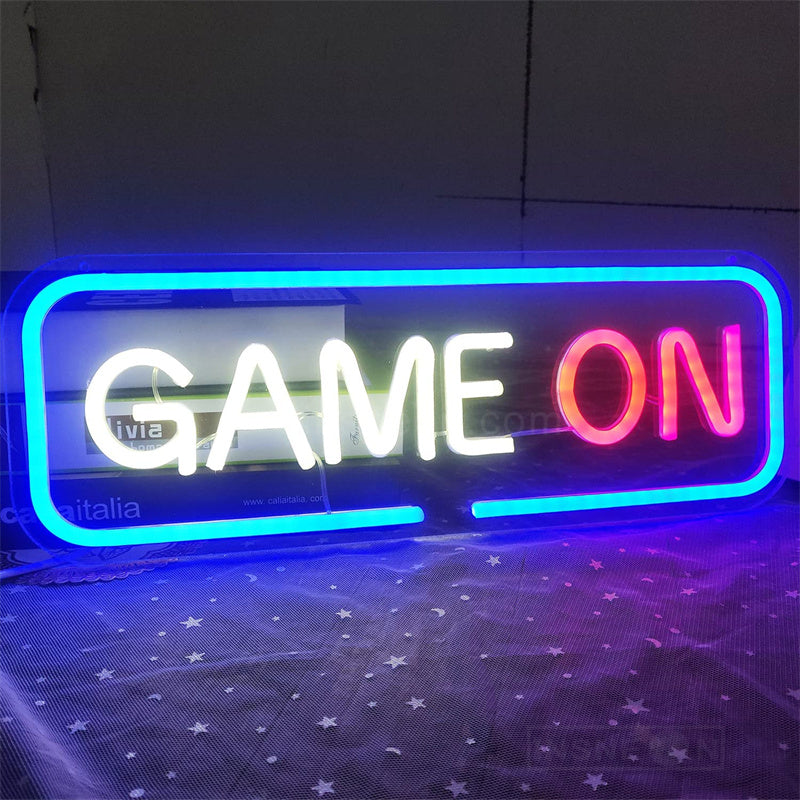 Game On Neon Sign