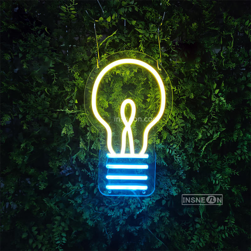 'Light bulb' Led Custom Neon Sign