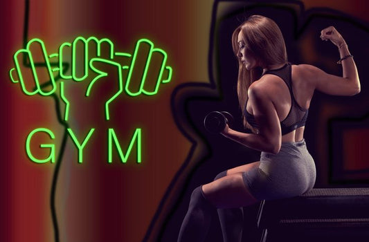 Light Up Your Workout: Why Neon Signs are Great for Gym Areas