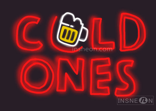 Custom Cold Ones Neon Signs