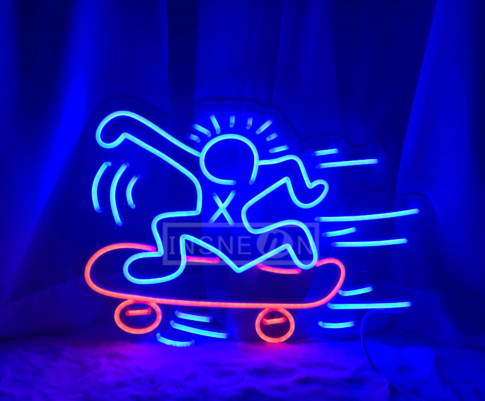 Custom Keith Haring neon signs