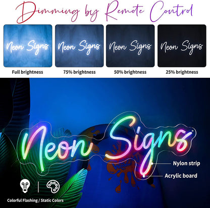 Custom RGB Neon Led Sign