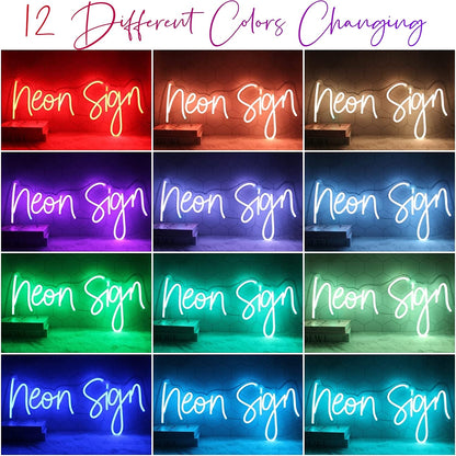 Custom RGB Neon Led Sign