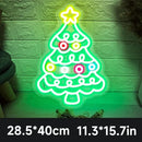 Merry Christmas Neon Led Sign Christmas Hat LED Sign Night Lights USB Kids Bedroom Decoration Party Bar Wall Decor Neon Signs