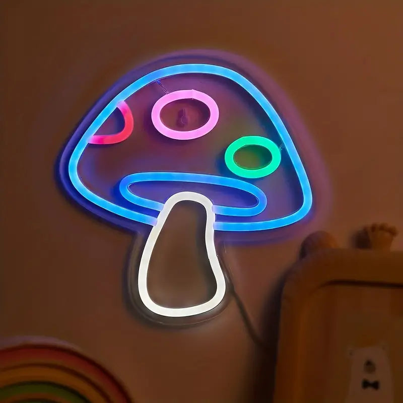 LED Neon Mushroom Cute Neon Sign