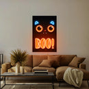 Pumpkin Halloween Cat Artwork Led Neon Sign Light