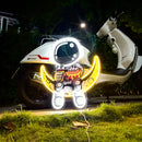 Astronaut Hamburger Neon Artwork Led Neon Sign Light