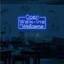 Welcome Open LED Neon Sign