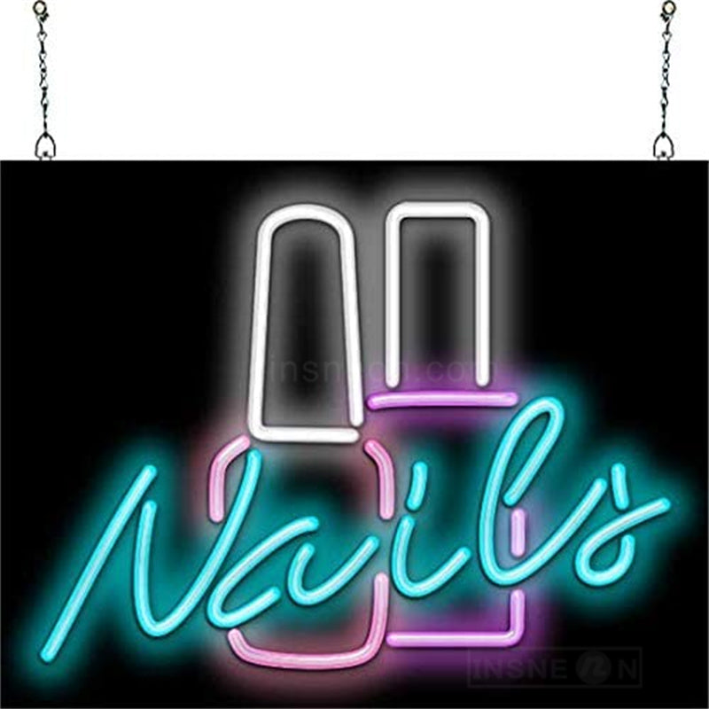 Nail Neon Letters