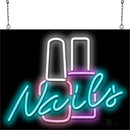 Nail Neon Letters
