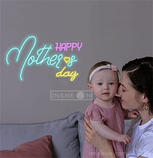 Happy Mother's Day happy mothers day neon sign