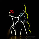 Beatiful Hair Lady Neon Light Sign