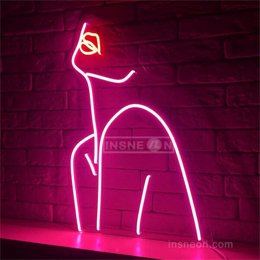 Beatiful Lady Neon Light Sign