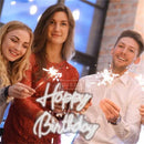 Happy Birthday Neon Sign Battery