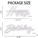 Happy Birthday Neon Sign