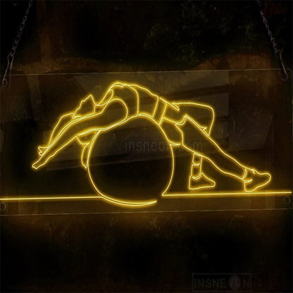 Body Ball Gym Neon Signs