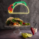 Hamburg Food Neon Sign