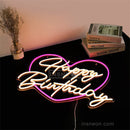 Happy Birthday Led Neon Sign