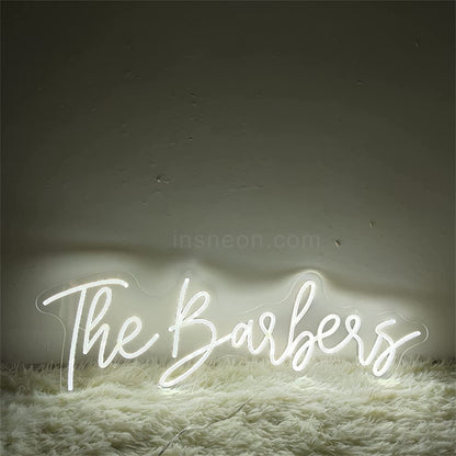 The Barbers Hair Salon Neon Factory
