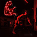 Muscle Arm Gym Neon Light Sign