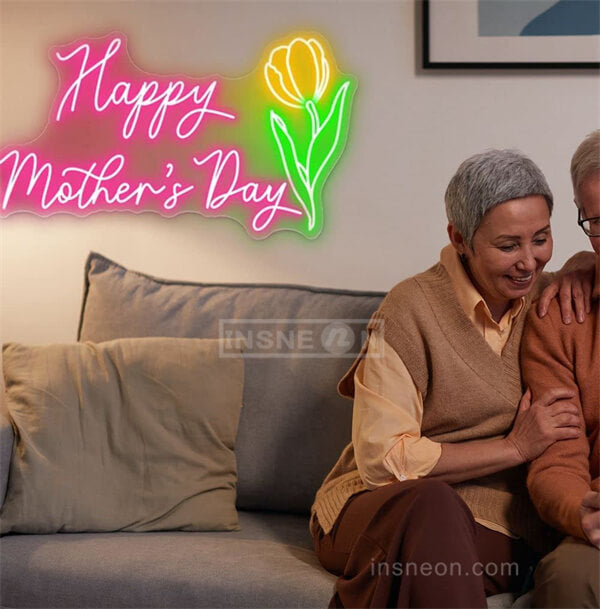Happy Mother's Day happy mothers day neon sign