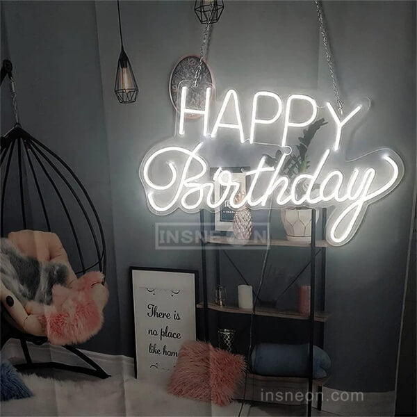 Happy Birthday Neon Light Sign