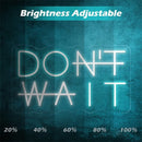 Don't Wait Gym Neon Sign Ideas