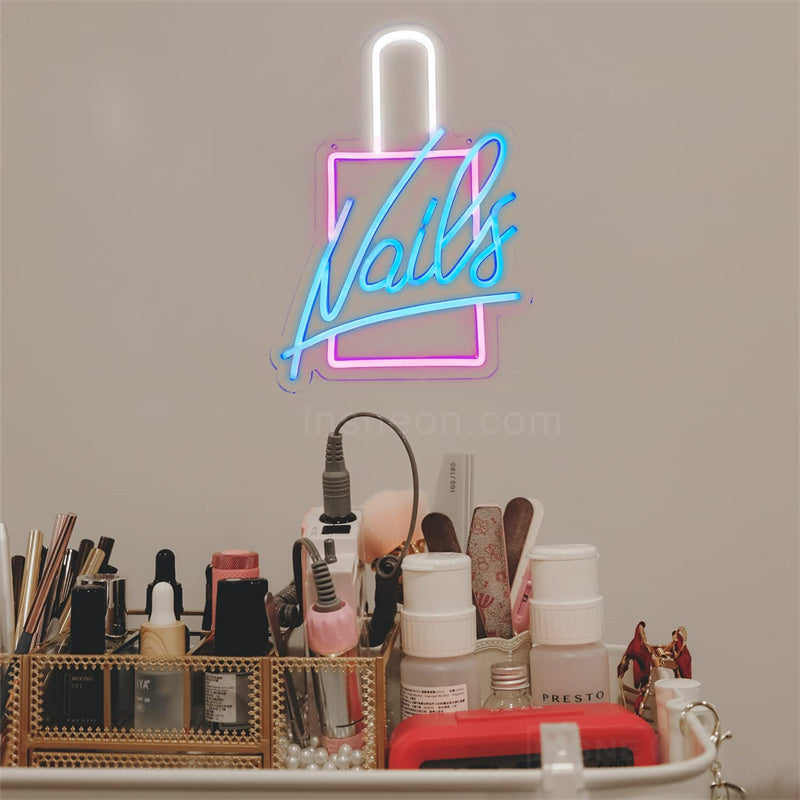 Nail Neon Sign