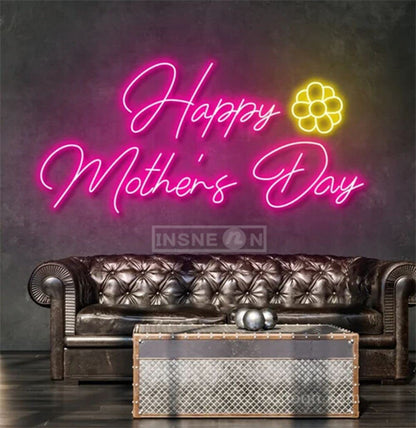 Happy Mother's Day mother day neon sign