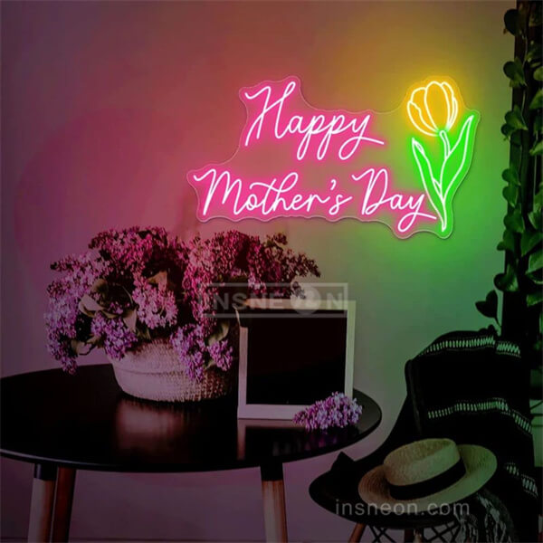 Happy Mother's Day happy mothers day neon sign