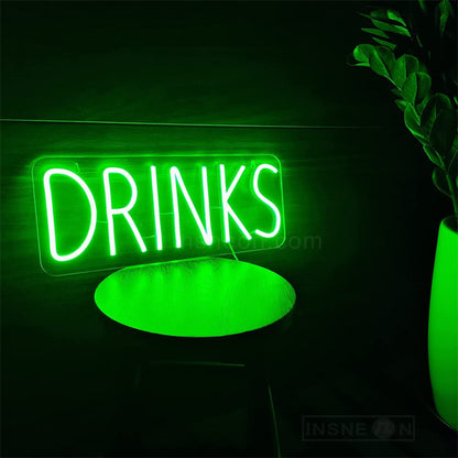 Drinks Neon Sign