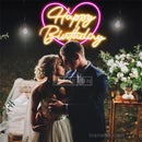 Happy Birthday Led Neon Sign