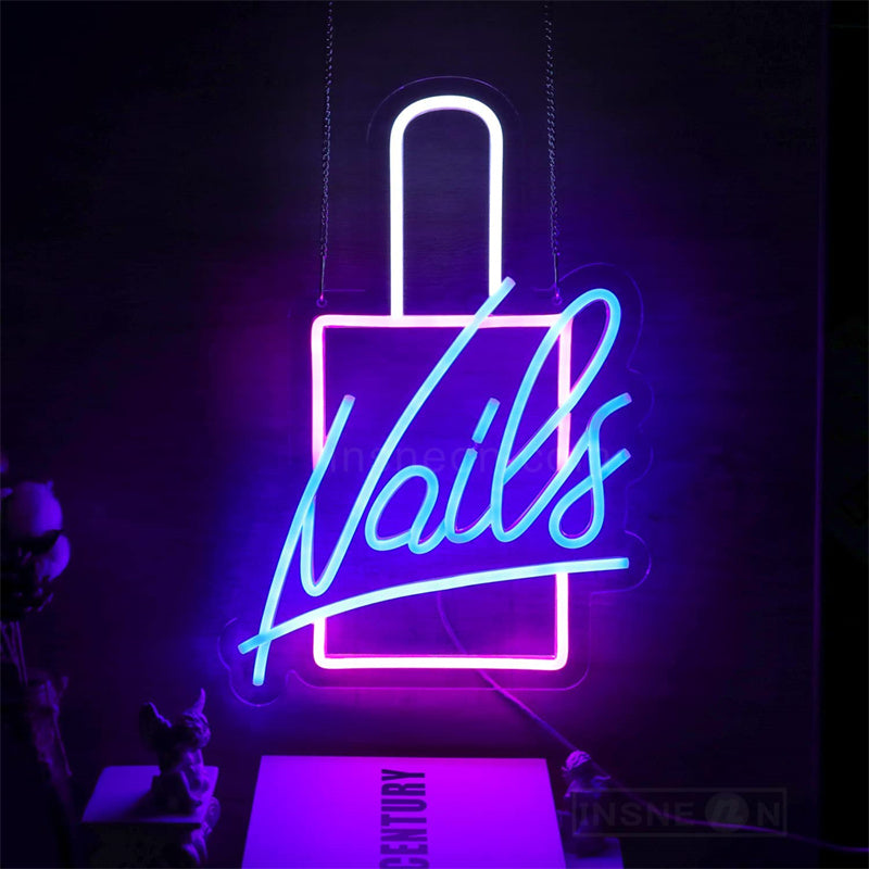Nail Neon Sign