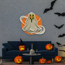Ghost Halloween Artwork Led Neon Sign Light