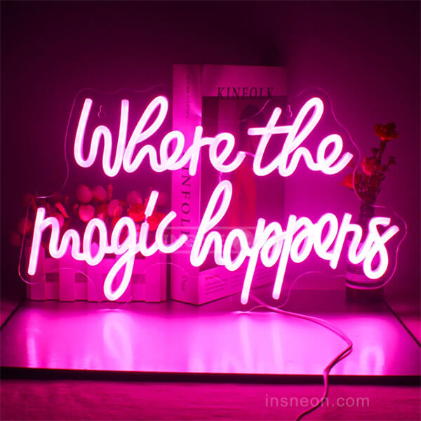 Where The Magic Happens LED neon signs