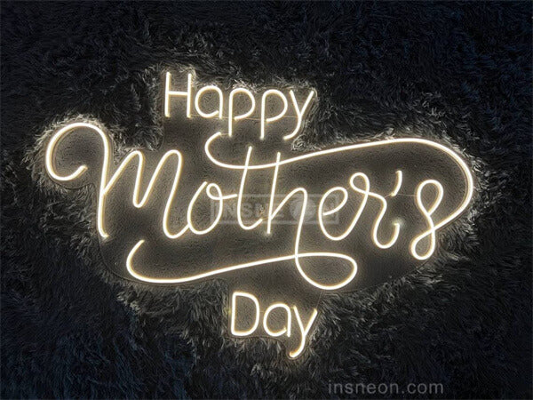Happy Mother's Day mothers day neon sign
