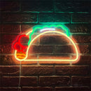 Hamburg Food Neon Sign