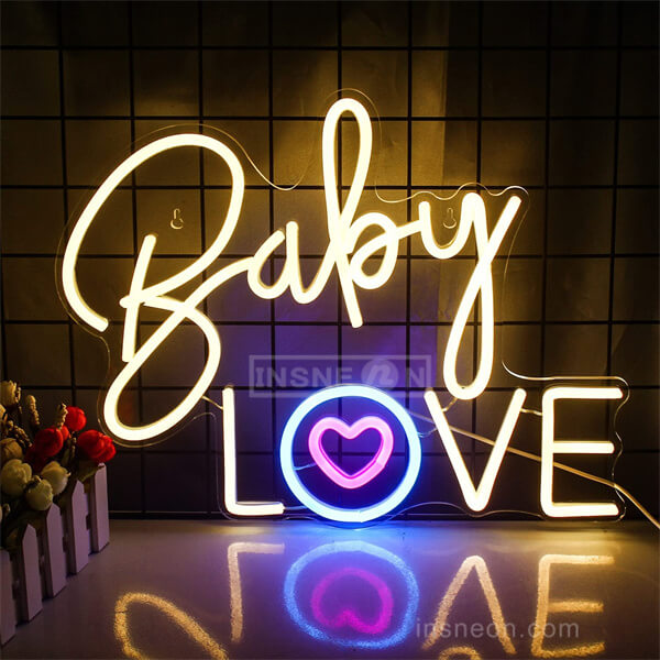 Baby Love neon light