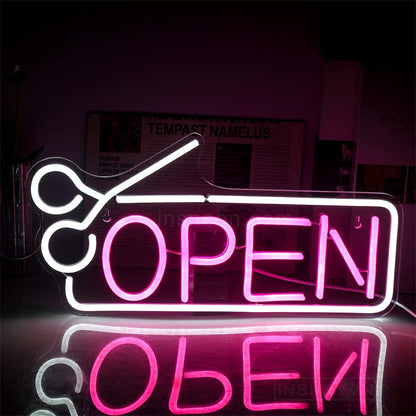 Hair Salon Neon Sign