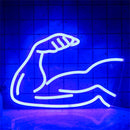 Muscle Arm Gym Neon Sign