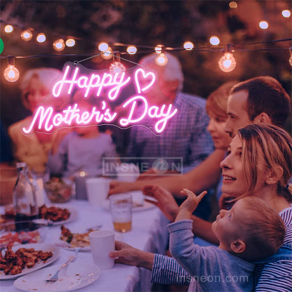 Happy Mother's Day Mother's day neon sign