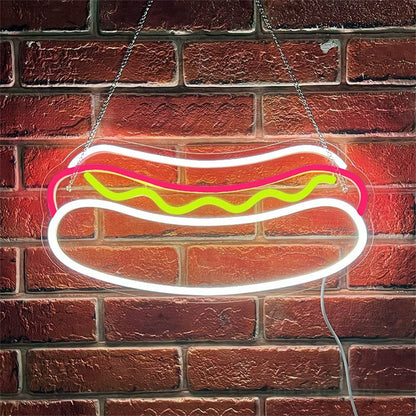 Sandwich Fast Food Neon Sign