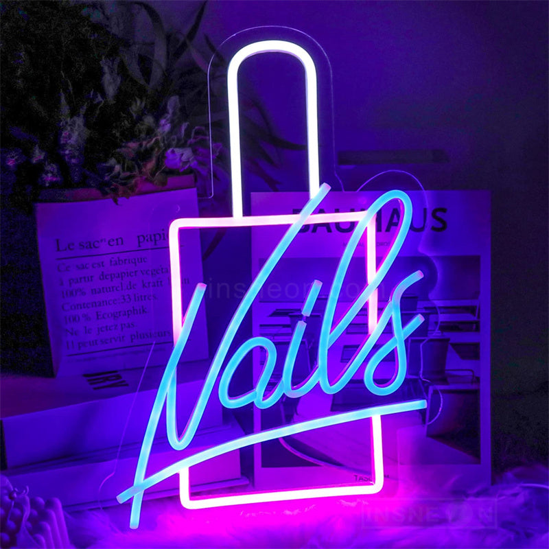 Nail Neon Sign