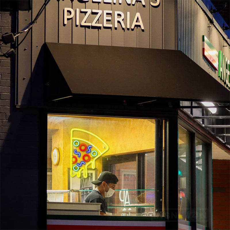 Pizza Food Neon Sign