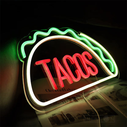 Tacos Neon Light Sign