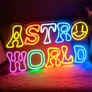 Astro World Game Neon Signs