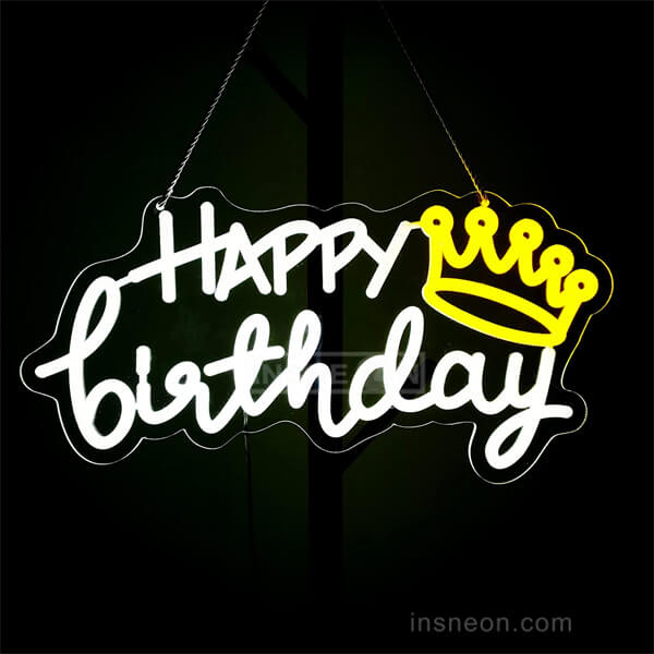 Happy Birthday Neon Signs