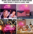 Hello Beautiful LED Neon Sign